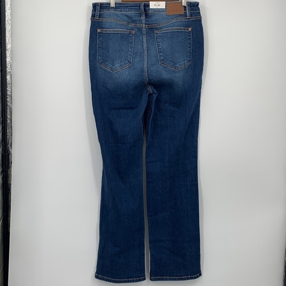 NWT Judy Blue High Waist Hidden Button Dad Jean Women’s Size 15/32 - Picture 3 of 8